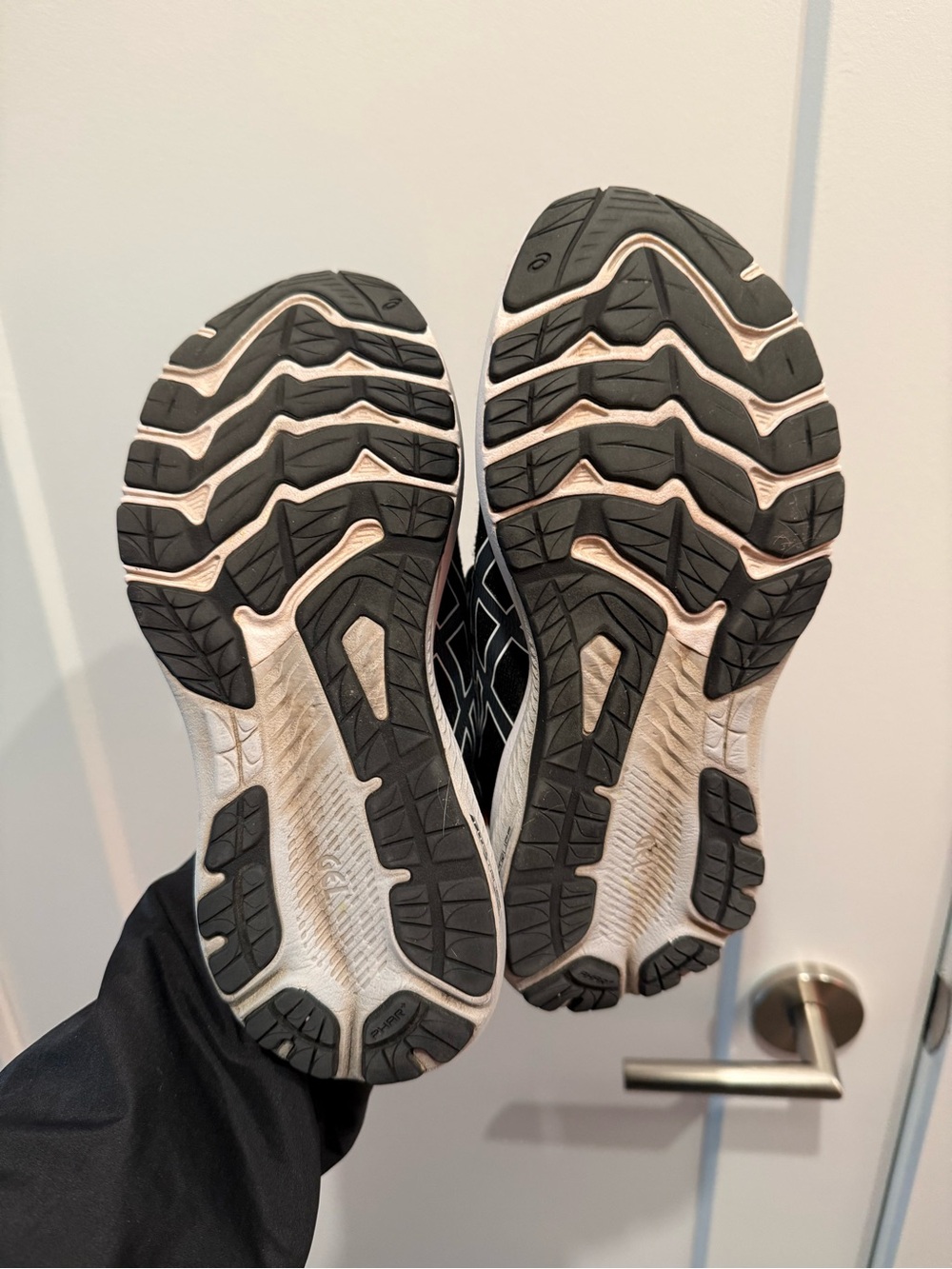 ASICS Black & White Running Shoes - Picture 5 of 5